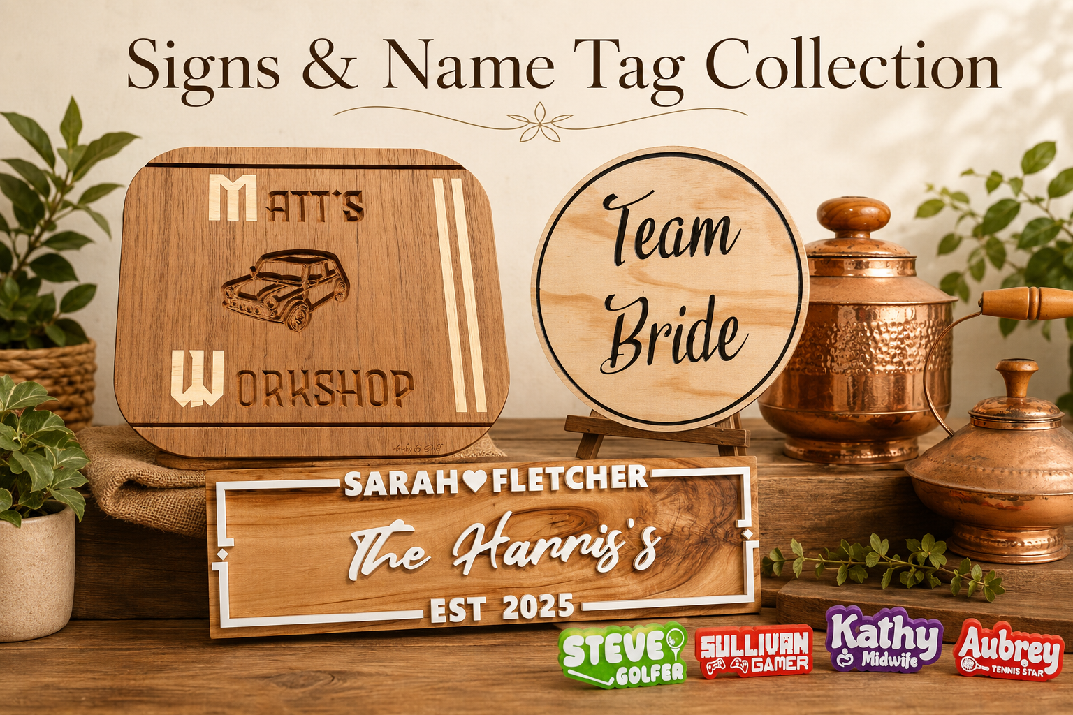 Signs & Name Tags