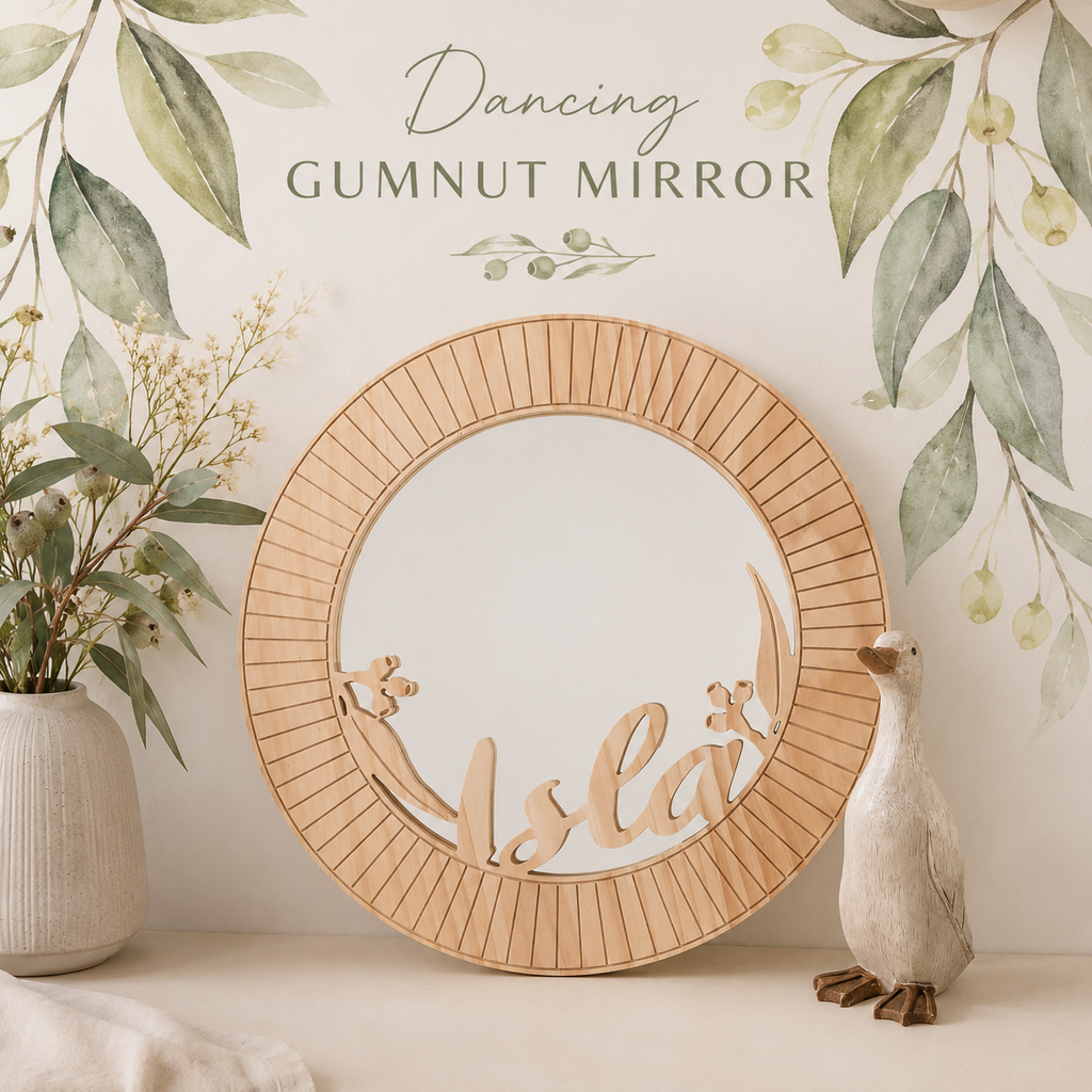 Dancing Gumnut Mirror