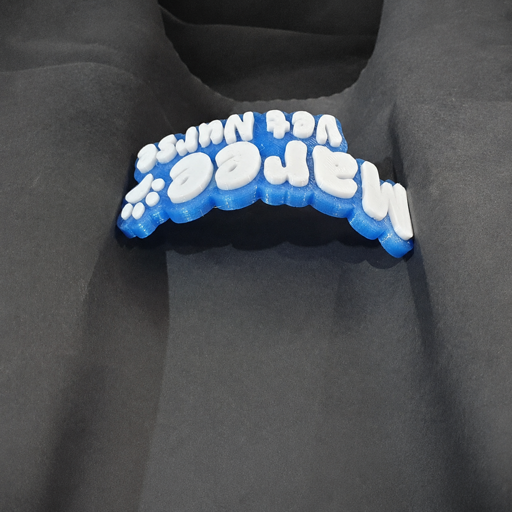 Flexible Name Tag