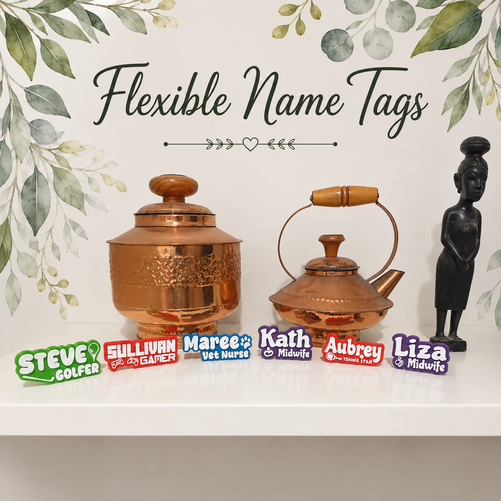 Flexible Name Tag