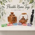 Flexible Name Tag