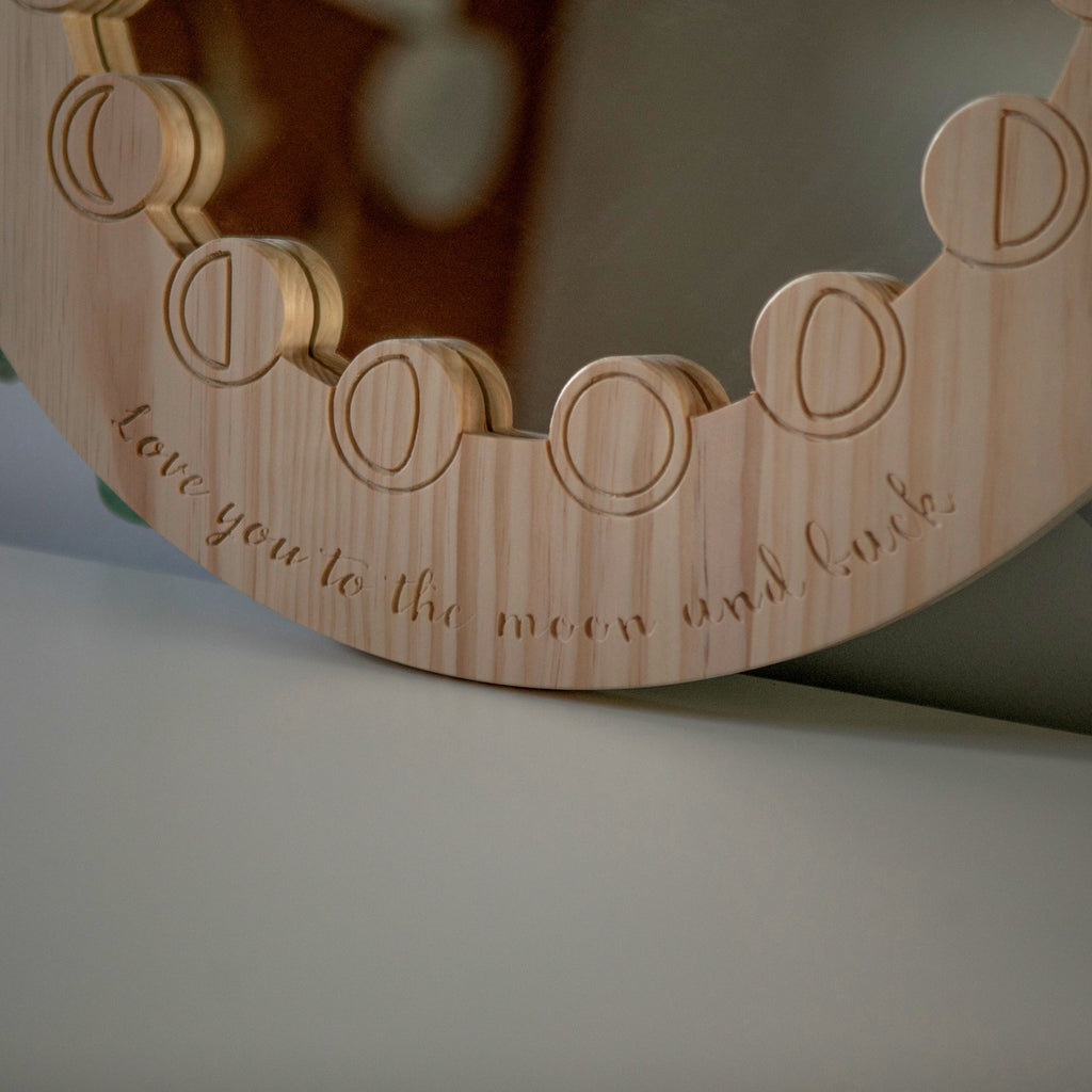 Moon Cycles Mirror