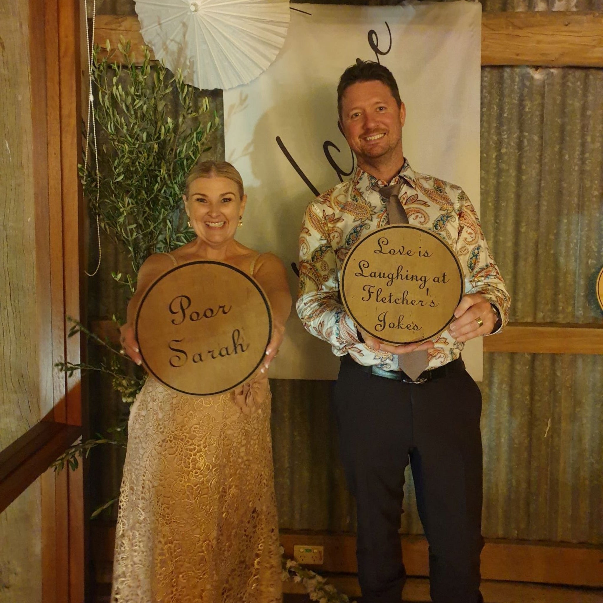 Wedding Signs for Photo Shoots, Parties, Business or Gift